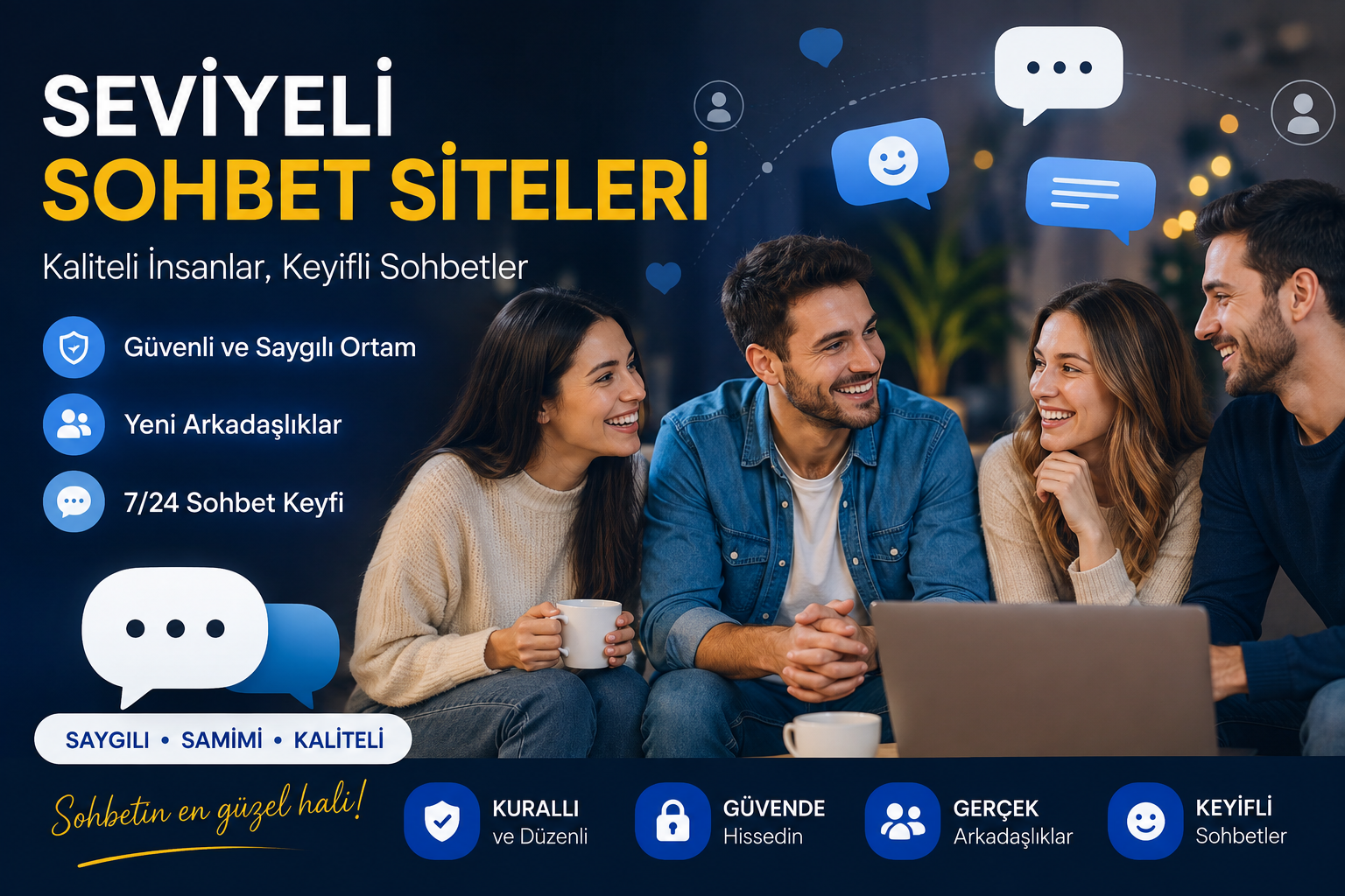 Seviyeli Sohbet Siteleri